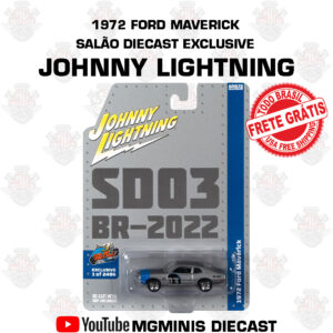 Johnny Lightning Salão Diecast 1972 Ford Maverick - Produto no Brasil + Frete GRÁTIS