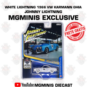 Johnny Lightning White Lightning Karmann Ghia MGMINIS EXCLUSIVE - FRETE GRÁTIS