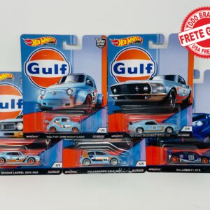 Hot Wheels Premium Set Completo GULF + Frete Grátis
