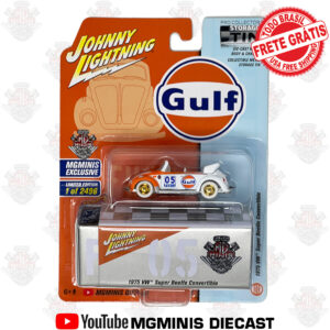 CHASE MgMinis Exclusive Johnny Lightning VW Bettle Gulf + Frete Grátis