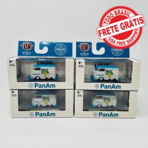 4x M2 Machines Short Van Pan Am 1/64 + Frete Grátis