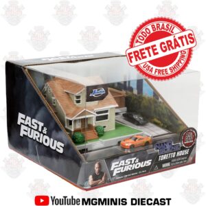 Toretto House Jada Toys Nano 1/87 + FRETE GRÁTIS