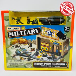 Matchbox Military Police Headquarters PlaySet + Frete Grátis
