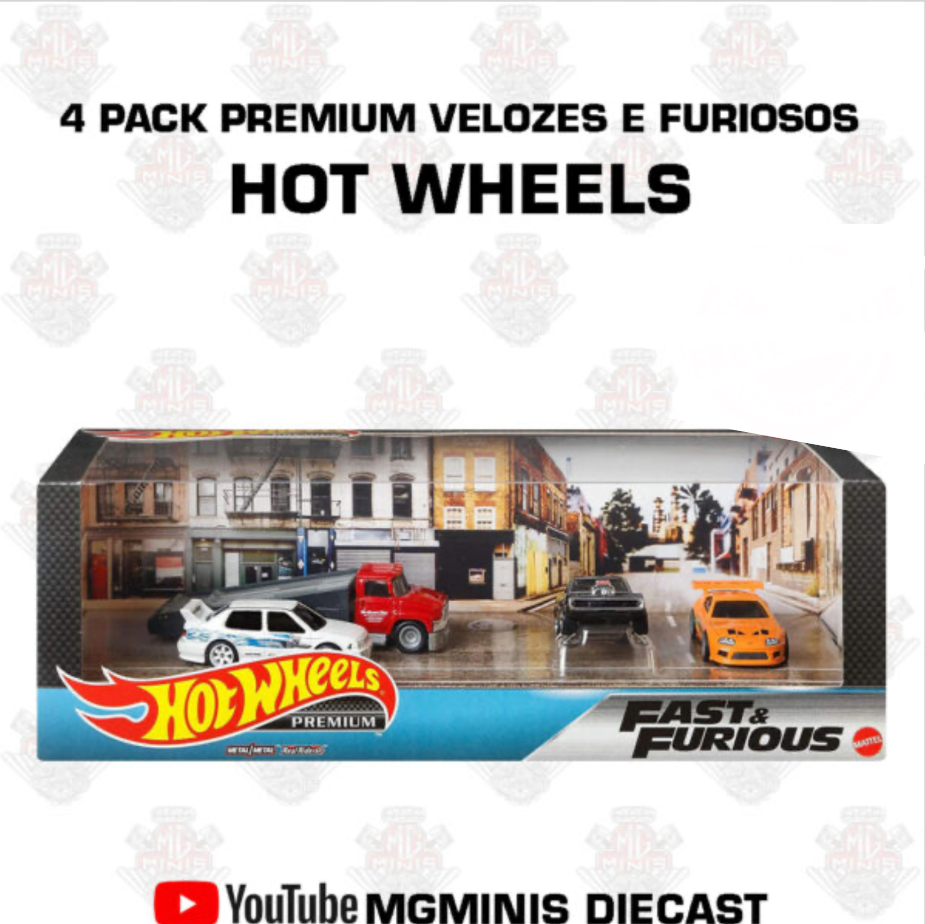 Hot Wheels Premium - Velozes e Furiosos - Hot Wheels - Set completo