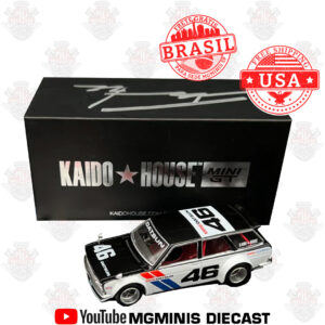 Mini Gt Kaido House Datsun Wagon BRE BLACK 7 + Frete Gratis