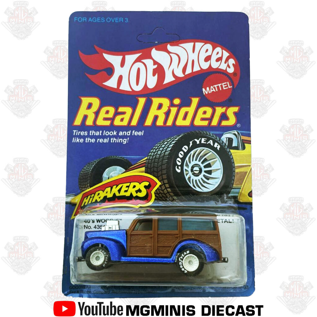 Hw Real Riders Symbol Hot Wheels 40s Woodie Real Riders – MgMinis Diecast
