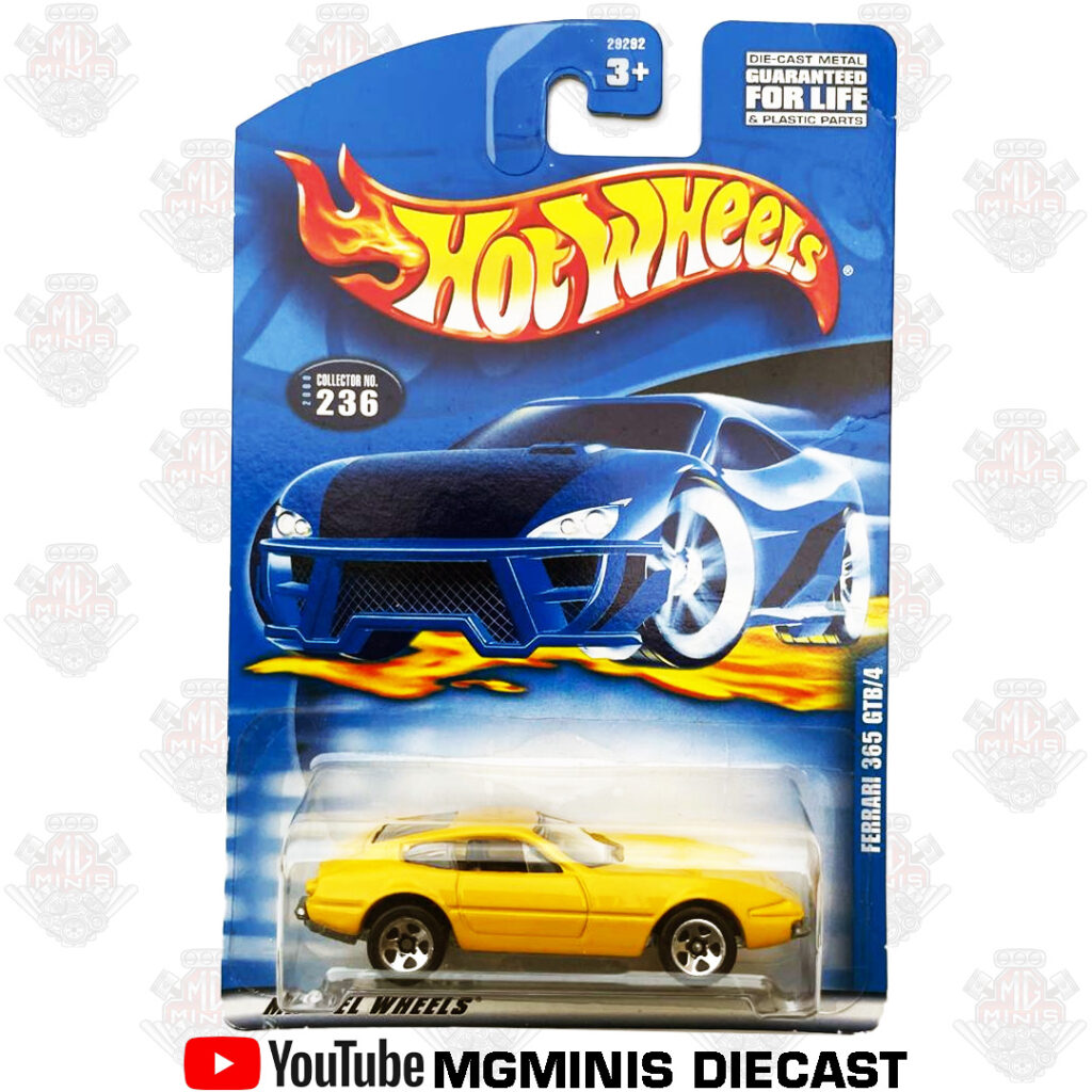 Hot Wheels Ferrari 365GTB 4 236 MgMinis Diecast hot-wheels-ferrari-365gtb-4-236-mgminis-diecast