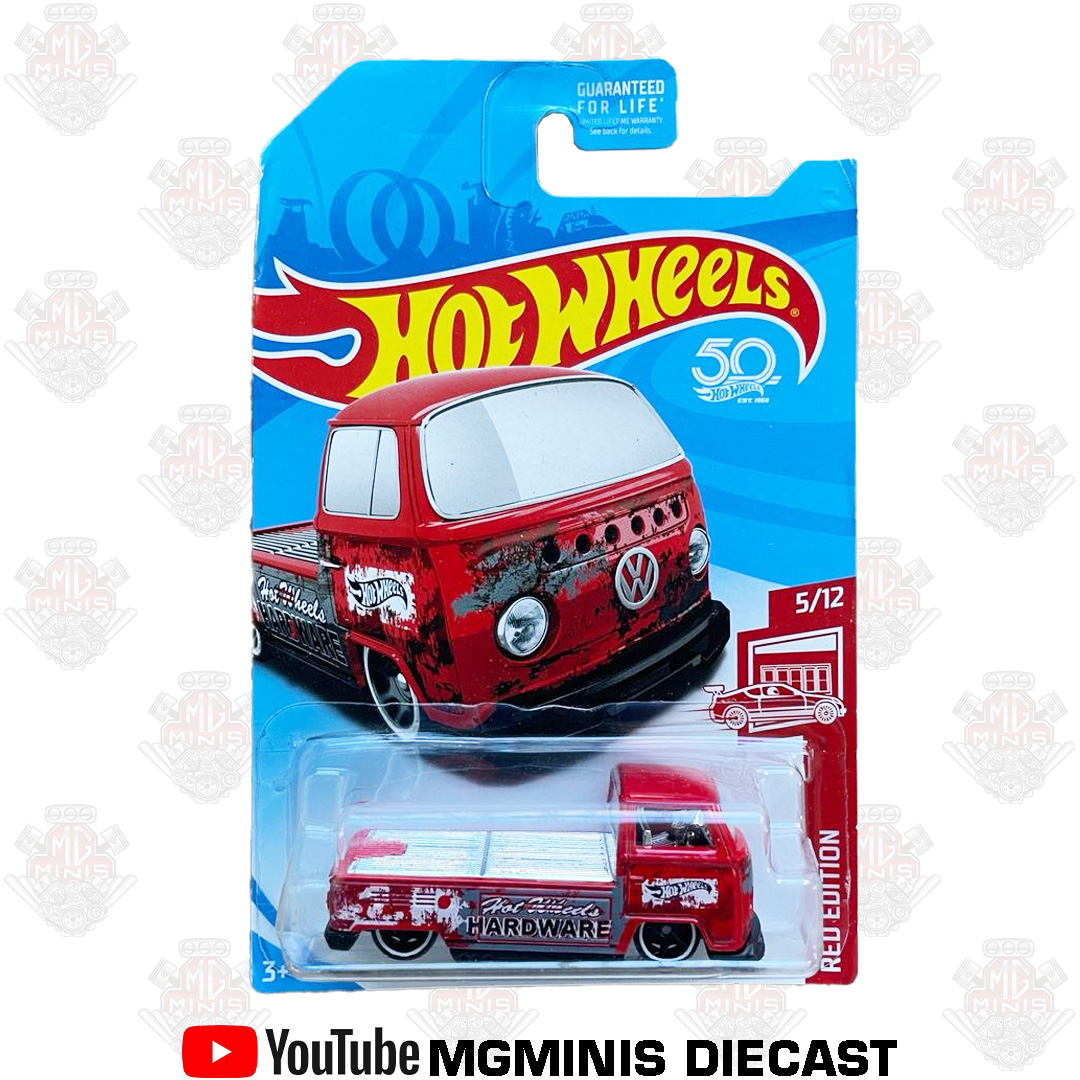 Hot Wheels 1/64 - Volkswagen T2 Pickup Pearl And Chrome - Édition Limitée 52ème - Neuf