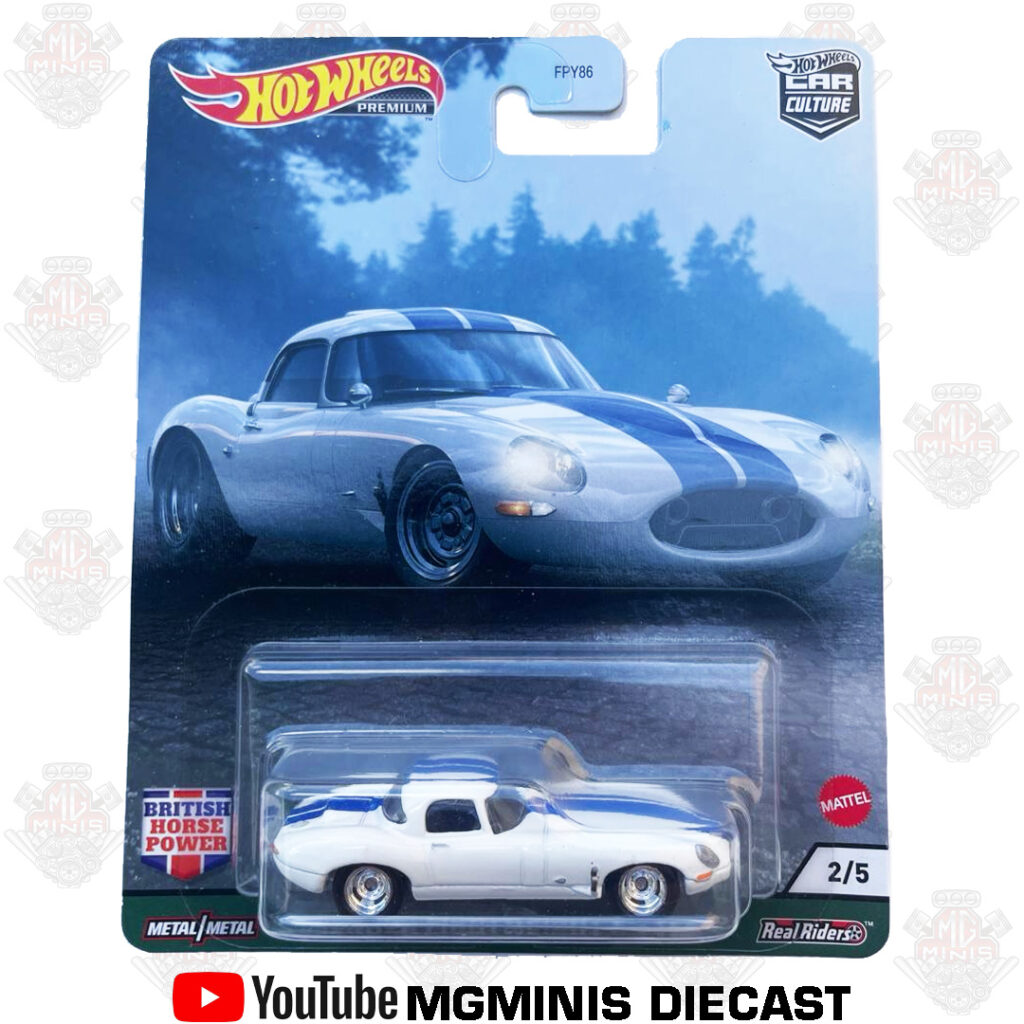 Hot Wheels Collector - Jaguar Lightweight In Scala 1:64, Die-Cast Vintage Per Collezionisti