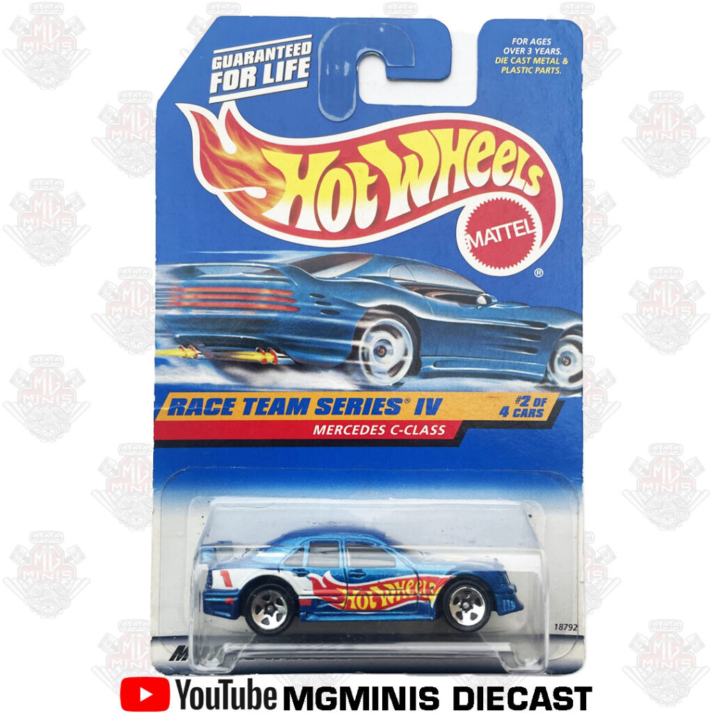 Mattel Hot Wheels 1998 1:64 Scale Race Team Series IV - Blue 1963 Chevy Corvette Die-Cast Car