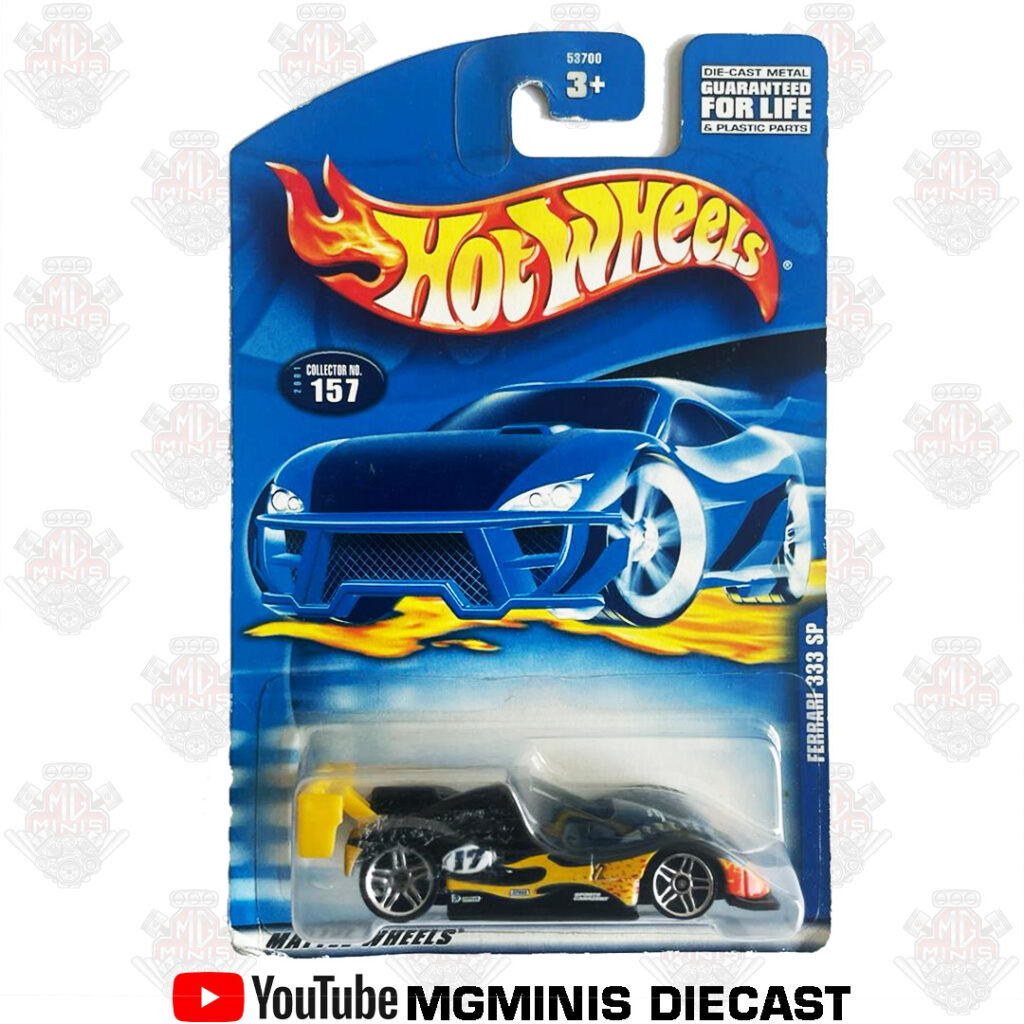 Hot Wheels Ferrari 333SP 2001 157 MgMinis Diecast hot-wheels-ferrari-333sp-2001-157-mgminis-diecast