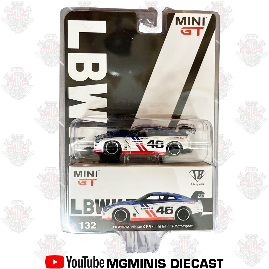 Mini GT Lb Works Nissan GT-R Infinite Motorsport #132 – Cartela LBWK ...