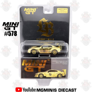 Mini GT LB-Silhouette Works GT Nissan 35GT-RR GOLD Ver. 3 #578
