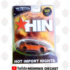 Hot Wheels Hot Imports Nights Dodge SRT-4 Neon Laranja