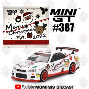 Mini GT Nissan GTR R Top Secret Natal #387