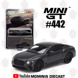 Mini GT Bentley Continental Preto #442