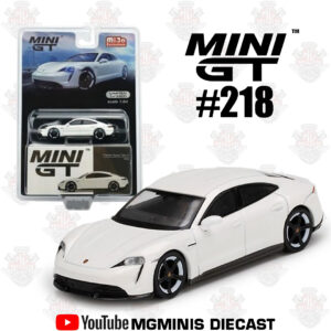 Mini GT Porsche Taycan Branca #218