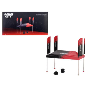 Mini GT ADVAN Paddock Service Tenda Set