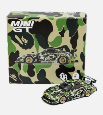 MINI GT BAPE x LBWK Mazda RX-7 LB Super Silhouette Japan