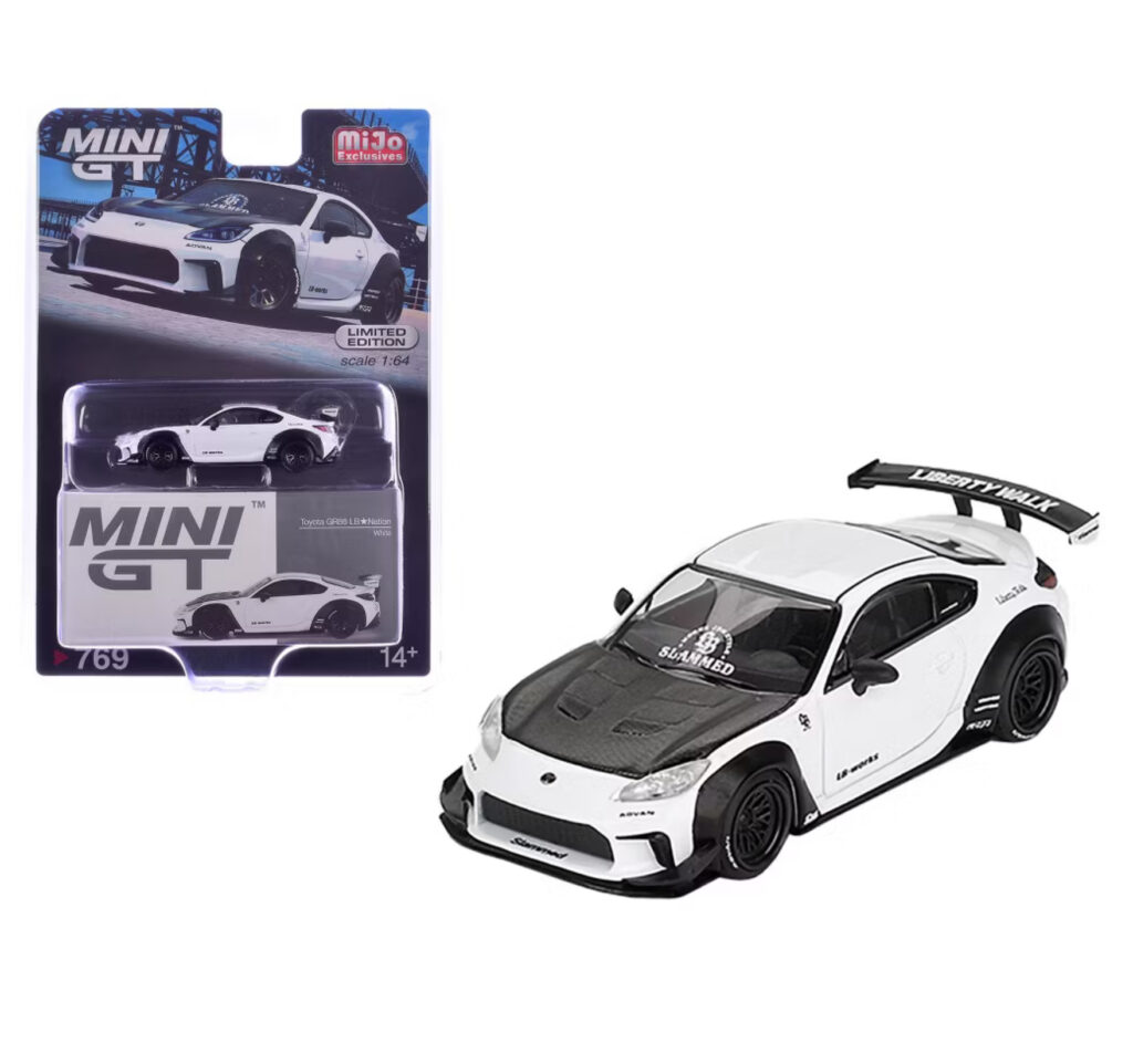 Mini GT Toyota GR86 Liberty Walk #769 – MgMinis Diecast