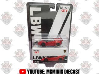 Mini Gt Lamborghini Huracan #129 Cartela Limitada LBWK