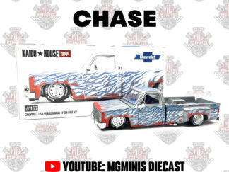 Mini GT Kaido House Chevy Silverado Dually on Fire V2 #157 CHASE