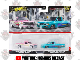 Hot Wheels Premium 2 Pack 75 Datsun Sunny Truck & Custom 93 Nissan