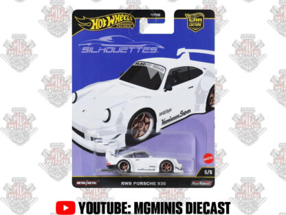 Hot Wheels Premium Porsche RWB Branca
