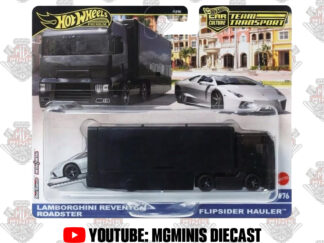 Hot Wheels Team Transport Lamborghini + Caminhao Preto