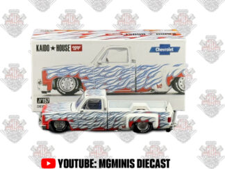 Mini GT Kaido House Chevy Silverado Dually on Fire V2 #157