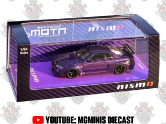 Kyosho Nissan SkyLine R34 Nismo Roxo HEC 2025 Exclsuive