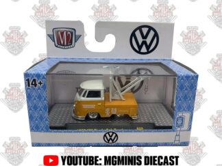M2 Machines Volkswagen Short Van Tow Truck Empi Laranja e Branco
