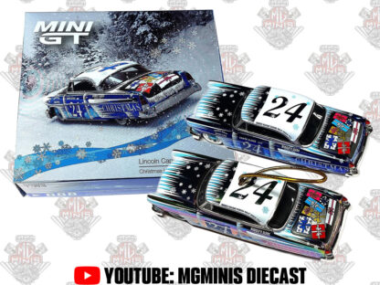 Mini GT Lincoln Capri Christmas Hot Rod by Tim Sadchikov 2024 #888
