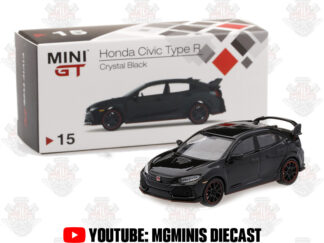 MINI GT Honda Civic Type R (FK8) CRYSTAL BLACK #15