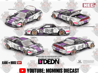 Mini GT Kaido House LTDEDN BEIJING HONDA NSX Chorme