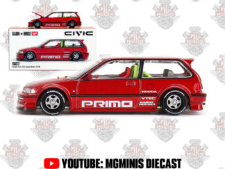 Mini GT Kaido Houses Honda Civic EF Primo RED #156