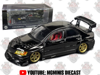 CM Model Mitsubishi Lancer EV Black Piano MDX 2025