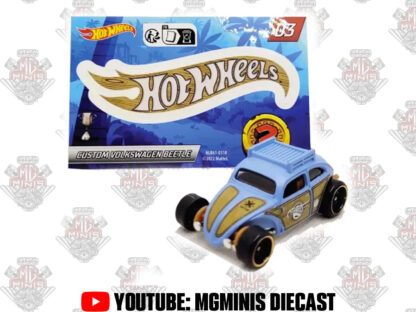 Hot Wheels Mistery Car Custom Fusca Azul
