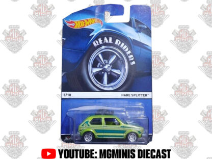 Hot Wheels Real Riders Hare Splitter Verde