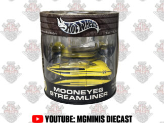 Hot Wheels Oil Can Mooneyes Streamliner EMBALAGEM DANIFICADA