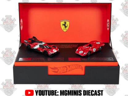 Hot Wheels Set Duplo Ferrari Heritage RLC