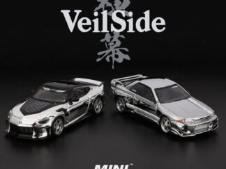 MiniGT Nissan VeilSide Set Silver Chrome Hobby Expo China 2025 Exclusive