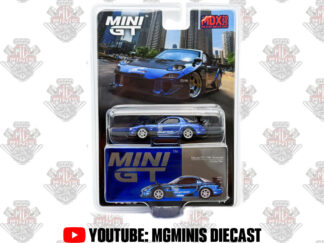 Mini GT Mazda RX-7 RE-Amemiya Chrome Blue MDX 2025 #1020