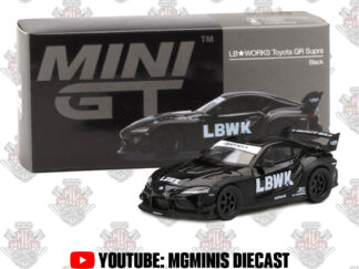 MINI GT  LB WORKS Toyota GR Supra Black #236