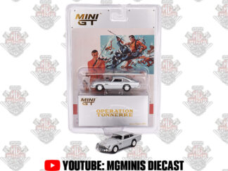Mini GT Aston Martin DB5 James Bond 007 Cartela FRANCÊS