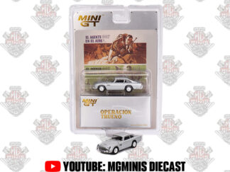 Mini GT Aston Martin DB5 James Bond 007 Cartela ESPANHOL