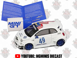 Mini GT Fiat 500 LWBK Give MDX 2025 + Cartão oficial