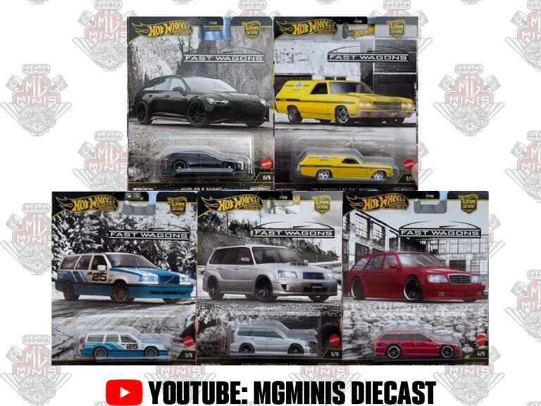 Hot Wheels Premium 2025 Car Culture Chase - Audi RS 6 Avant Fast Wagons - Édition Limitée 0/5