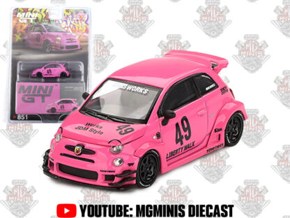 MINI GT ABARTH 595 LB-WORKS x Abas #851