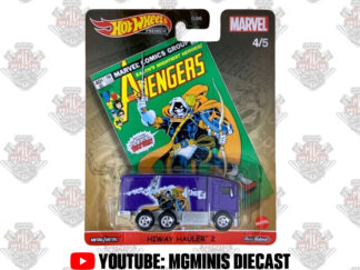 Hot Wheels Premium Hiway Hauler Avengers Marvel Roxo